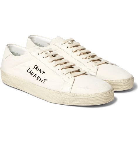 ysl trainers men|saint laurent white trainers.